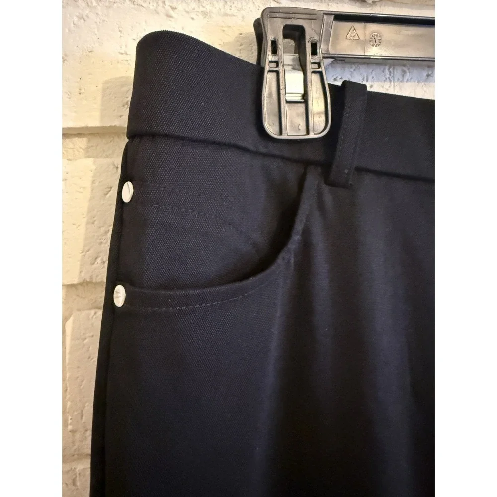 New Black Pull On Skinny Pants with Pockets Womens Size XL